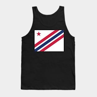 Inspector General flag of the Norwegian coastal artillery Tank Top